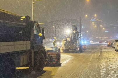 Düzce’nin yüksek kesimlerinde kar kalınlığı 10 santimetreye ulaştı