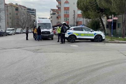 Edirne’de otomobil ile motosiklet çarpıştı: 1 yaralı