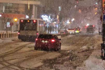 Elazığ’da kar yağışı etkisini sürdürüyor