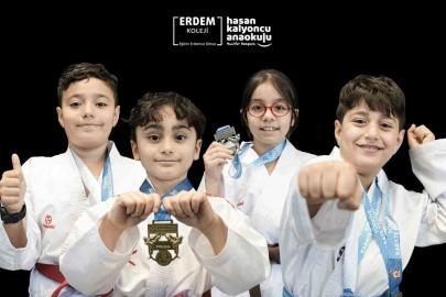Erdem Koleji’nden Türkiye Karate Ligi’nde güçlü mesaj