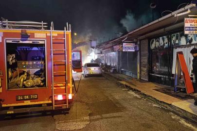 Erzincan’da ekmek fırınında yangın