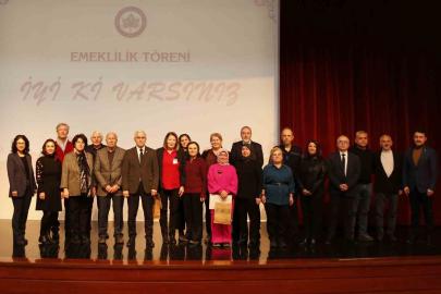 ESOGÜ’de ’İdari Personele Emeklilik Töreni’