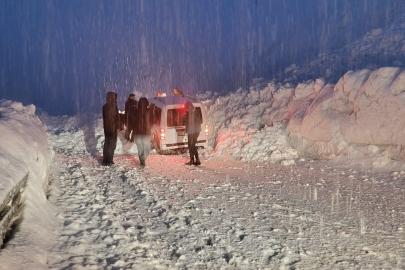 Hakkari-Van yolunda iki çığ arasında kalan 5 araç kurtarıldı