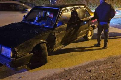 Hastaneye giderken kaza yaptılar: 4 yaralı