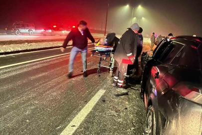 Iğdır’da trafik kazası: 1 yaralı