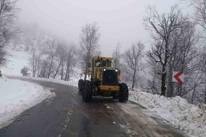 Kahramanmaraş’ta karla mücadele