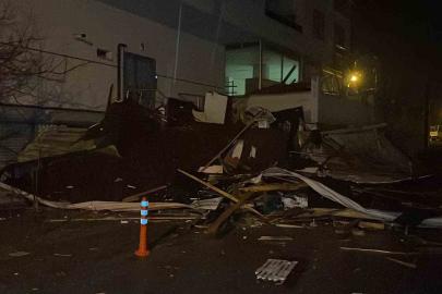 Karaman’da fırtına hayatı olumsuz etkiledi