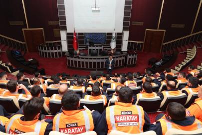 Karatay’da personel eğitimleri sürüyor