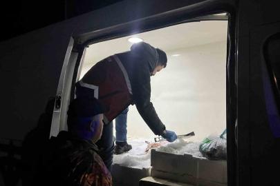 Kastamonu’da usulsüz avlanan 1 ton 335 kilogram balığa el konuldu