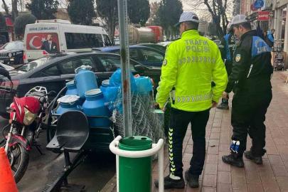 Kırklareli’nde kaldırım ve yol işgalleri denetimi