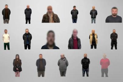 Kırmızı bülten ve kırmızı difüzyonla aranan 17 suçlu yakalandı