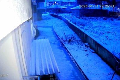 Kırşehir’de kar yağışı öncesinde gökyüzü aydınlandı