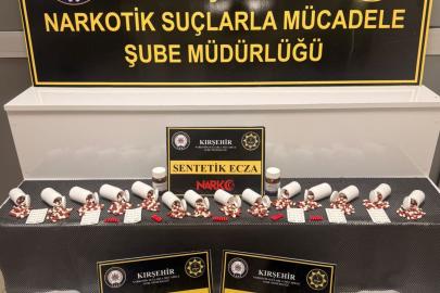 Kırşehir’de uyuşturucu operasyonunda 3 tutuklama