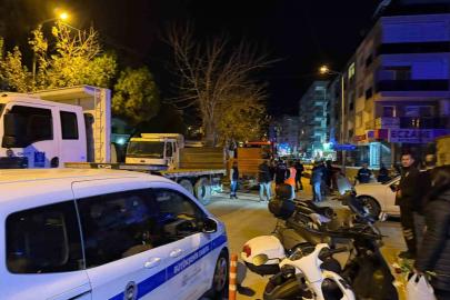 Kuşadası’nda belediye ekipleri karşı karşıya geldi