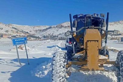 Mardin Büyükşehir Belediyesi’nden Mazıdağı’nda kar seferberliği