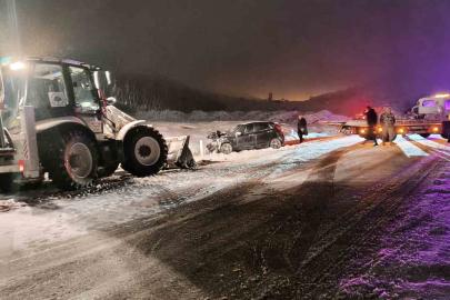 Mardin’de kar kazayı beraberinde getirdi: 7 yaralı