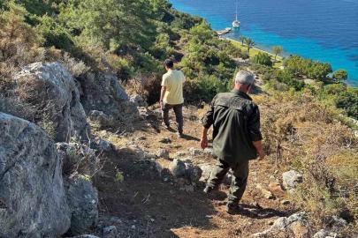 Marmaris Orman İşletme Müdürlüğü’nden yürüyüş yollarında temizlik