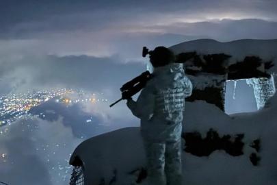 Mehmetçik, zorlu kış koşullarında da görevde