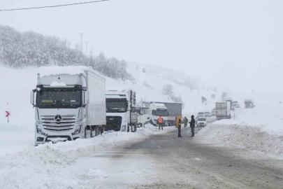 Muş-Bingöl kara yolunda kar engeli: 60 araç ve 140 kişi kurtarıldı
