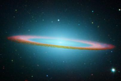 NASA'dan günün karesi. 28 milyon ışık yılı uzaktaki Sombrero Galaksisi