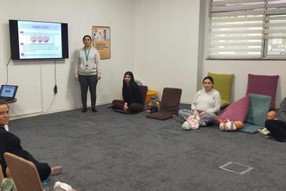 Nazilli’de gebe okulunda eğitimler sürüyor