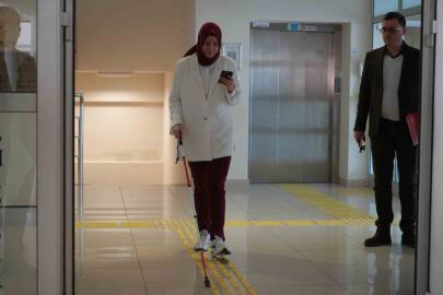 OMÜ’de görme engelliler için yapay zekâ destekli asistan devrede