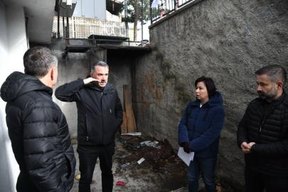 Pursaklar Belediye Başkanı Çetin, projeleri yerinde inceliyor