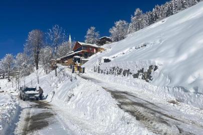 Rize’de 131 köy yolu ulaşıma açıldı