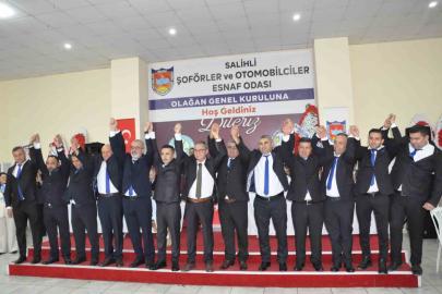 Salihli Şoförlerde Samet Balgönül, yeniden başkan seçildi