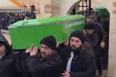Şanlıurfa’daki tüp patlamasında hayatını kaybeden 3 kişi defnedildi