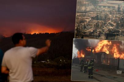 Şili'de yangın felaketi. 19 kişi öldü, OHAL ilan edildi 