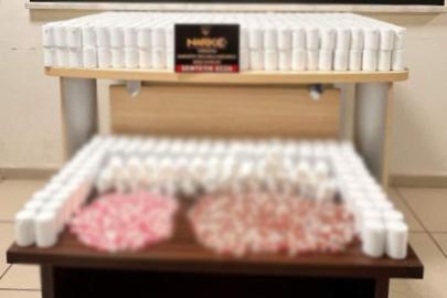 Turgutlu’da 56 bin 336 sentetik hap ele geçirildi