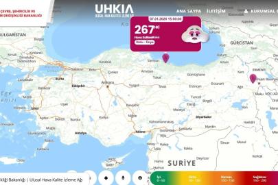 Türkiye’de en kirli hava Ünye’de ölçüldü