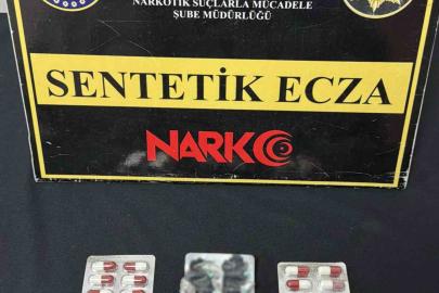 Üzerinden 36 adet uyuşturucu hap çıkan şüpheli gözaltına alındı