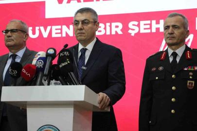 Vali Toros açıkladı: Mersin’de suç oranları düştü, aydınlatma oranı yüzde 99,6’ya yükseldi