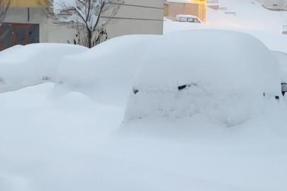 Yüksekova kara gömüldü: Kar kalınlığı yarım metreyi geçti